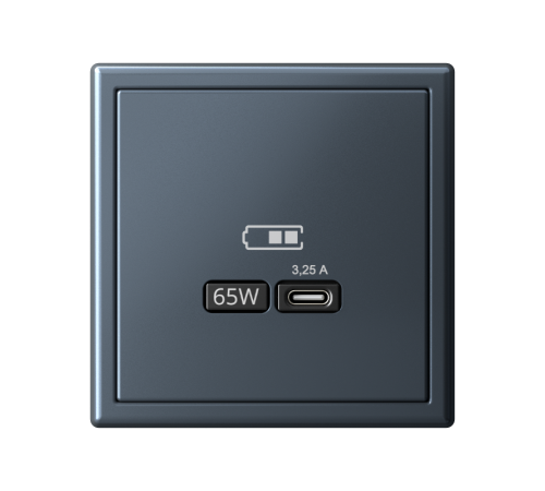 ArtGallery Грифель Розетка USB тип-С 65Вт высокоскор.заряд. QC, PD, механизм  GAL000727  SE