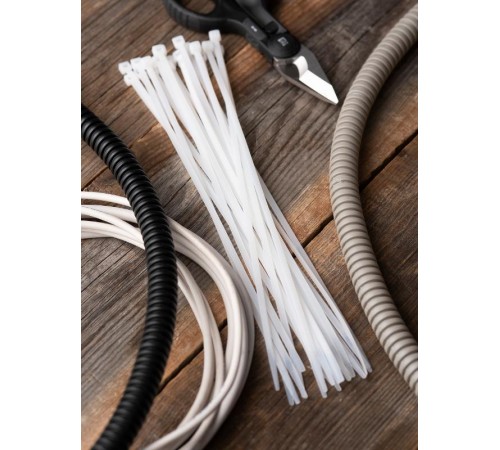 Хомут нейлоновый 3,6х300 (уп./100шт) EKF Simple  plc-c-3.6x300  EKF