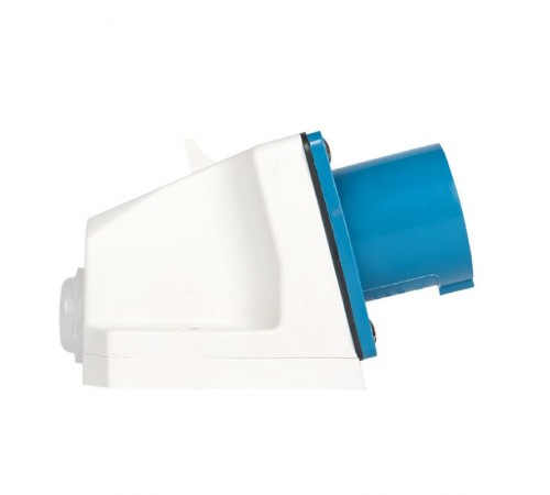 Вилка стационарная 513 2Р+РЕ 16А 220В IP44 EKF PROxima  ps-513-16-220  EKF