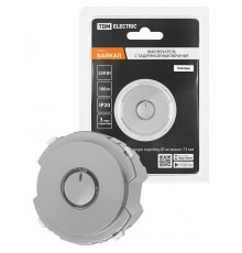 Выключатель с задержкой выключения 16А 250В платина, "Байкал"   SQ1819-0345  TDM