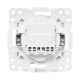 Стокгольм Механизм Розетки 1-местной с/з 16А в/к белый с защ. штор. EKF PROxima  EYR16-028-20  EKF