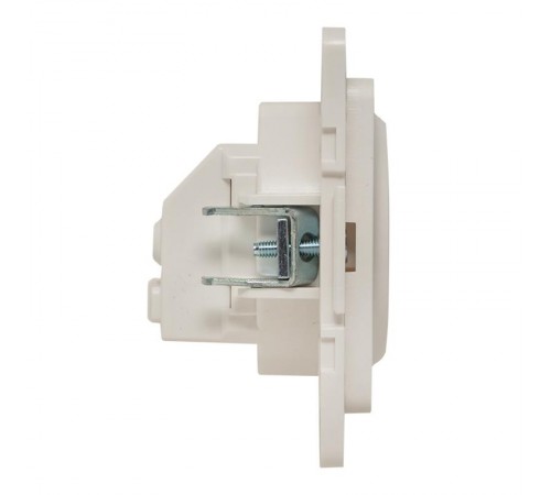 Стокгольм Механизм Розетки 1-местной с/з 16А в/к белый с защ. штор. EKF PROxima  EYR16-028-20  EKF