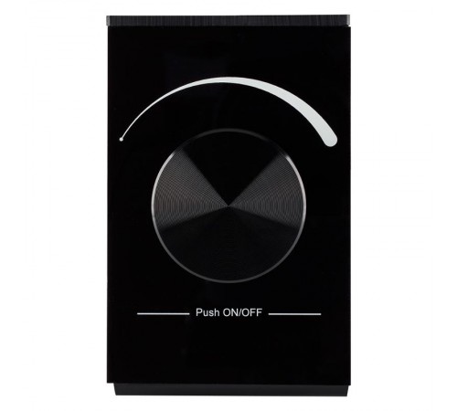 Панель Rotary SR-2836D-RF-UP Black (3V, DIM)  020949  Arlight