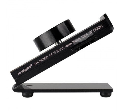 Панель Rotary SR-2836D-RF-UP Black (3V, DIM)  020949  Arlight