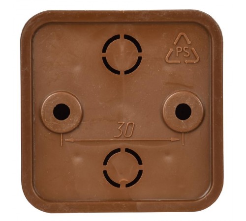 Коробка распределительная КМ для о/п 50х50х20мм дуб  UKO10-050-050-020-K24-E  IEK