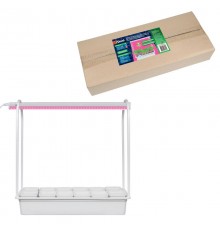 ULT-P34-10W/SPBR IP20 WHITE 12 Набор "Минисад", светильник для растений светодиодный с подставкой. Спектр для рассады и досвечивания в период роста. 1