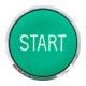 Механизм исполнительный кнопки "START" XB4 зеленый плоский возвратный без фиксации IP65  XB4BA-3160C-65  EKF