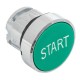 Механизм исполнительный кнопки "START" XB4 зеленый плоский возвратный без фиксации IP65  XB4BA-3160C-65  EKF