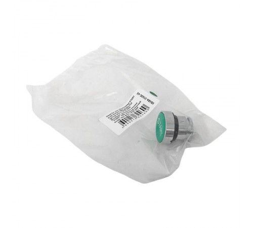 Механизм исполнительный кнопки "START" XB4 зеленый плоский возвратный без фиксации IP65  XB4BA-3160C-65  EKF