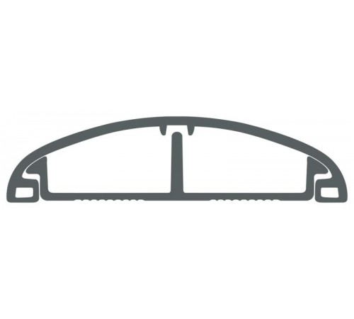 Кабель-канал  KK-50-12-FG напольный серый RAL 7046 50х12мм 48м   Б0064436  ЭРА