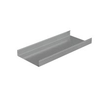 Лоток неперф. 100х500х1,0 L2000 мм "Стандарт ПЛЮС" INOX304  LNEplus100-500-1.0-2000 INOX304  КМ-Профиль