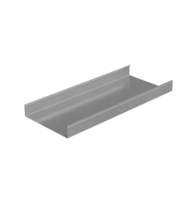 Лоток неперф. 100х500х1,0 L2000 мм "Стандарт ПЛЮС" INOX304  LNEplus100-500-1.0-2000 INOX304  КМ-Профиль