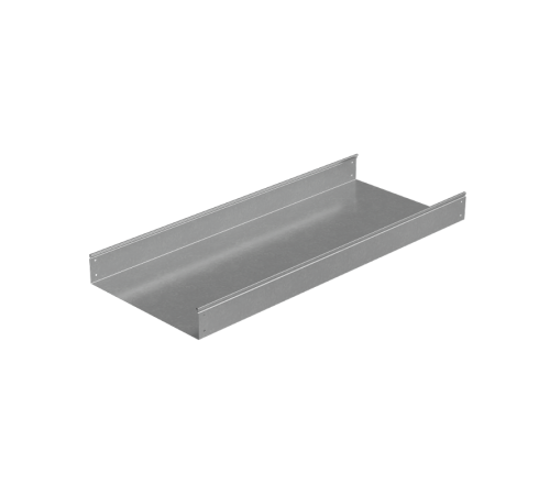 Лоток неперф. 100х500х1,0 L2000 мм "Стандарт ПЛЮС" INOX304  LNEplus100-500-1.0-2000 INOX304  КМ-Профиль
