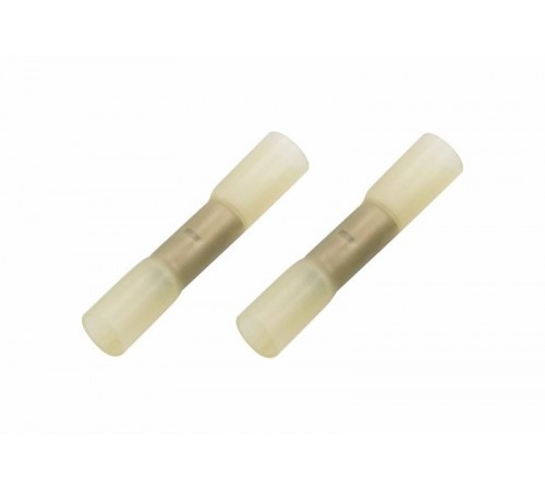 Соединительная гильза изолированная термоусаживаемая L-52 мм 4-6 мм (ГСИ-т 6.0 / ГСИ-т 6,0-4,0) желтая  08-0733  REXANT