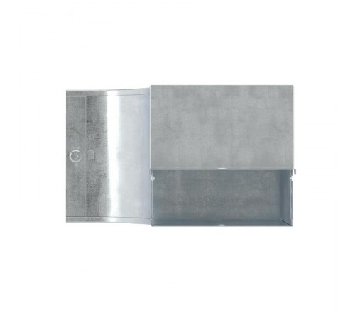 Угол CSSD 90 вертикальный внеш. переходник прав. осн. 300 H80 в комплекте с крепежными элементами и соединительными плас  37045KHDZ  DKC