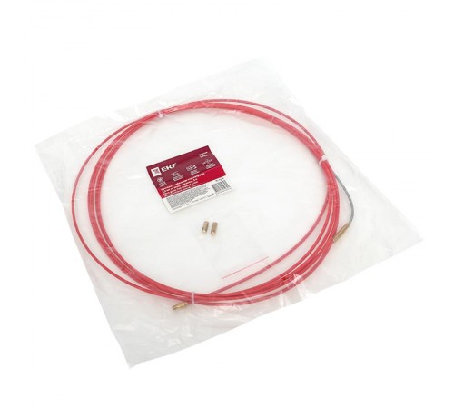 Протяжка кабельная стеклопруток 3.5 мм со смен. наконеч., 5 м  ft-fg-5  EKF