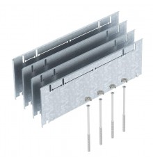 Комплект для регулирования высоты монтажного основания UZD350 (сталь,165+55 мм) (ASH350-3 165220)  7410154  OBO Bettermann