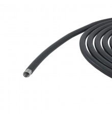 Металлорукав DN 10мм в гладкой PU оболочке, Dвн 10,0 мм, Dнар 15,0мм, 50м, цвет черный  607PU10N  DKC