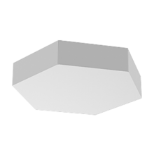 Блок Gexus 520х600 Solid подвесной RAL9003 белый муар  V4-R0-00.0009.GXS-0010  VARTON