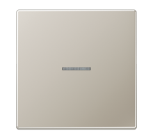 Одинарная клавиша с окошком для балансирных механизмов выключателей (кнопок), в комплекте с CD90HP (крепежный элемент), возможно IP44; металл; нержаве