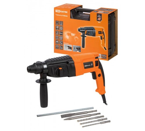 Перфоратор П-850/26, 850 Вт, 0-1150 об/мин, 0-5300 уд/мин, 3 Дж, патрон SDS-Plus, кейс, "Рубин"  SQ1087-0103  TDM