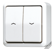 Выключатель  для управления жалюзи 639VA Jung