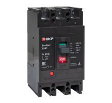 Выключатель автоматический LS63 15кА 3P 63А ProPact  mccb-63-15-3-63-ls  EKF