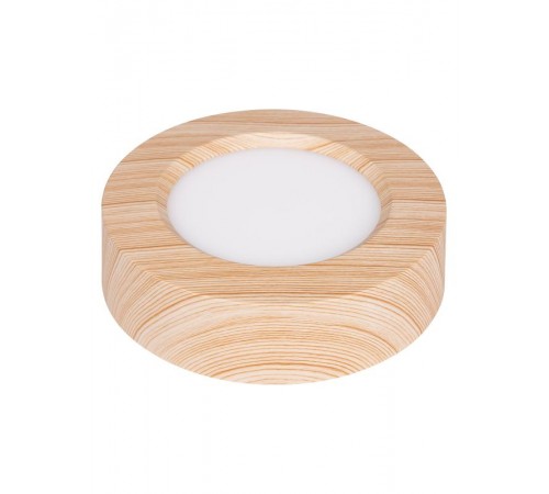 Светильник накладной светодиодный круг "Даунлайт" СПО (сосна) 6 Вт 120*32 мм 4000К   SQ0329-0440  TDM