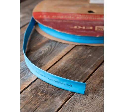 Термоусаживаемая трубка ТУТ нг 25/12,5 синяя рулон PROxima  tut-25-g  EKF