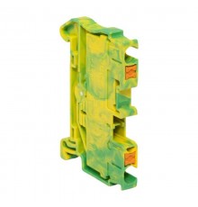 Клеммная колодка пружинная 2.5 Push-in земля PIT-2,5-pe  EKF