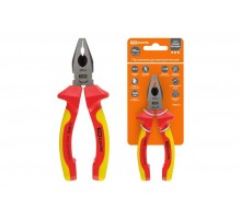 Пассатижи диэлектрические, 160 мм, 1000 В, CR-V, "ЭкспертЭлектрик"  SQ1010-0102  TDM