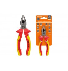 Пассатижи диэлектрические, 160 мм, 1000 В, CR-V, "ЭкспертЭлектрик"  SQ1010-0102  TDM