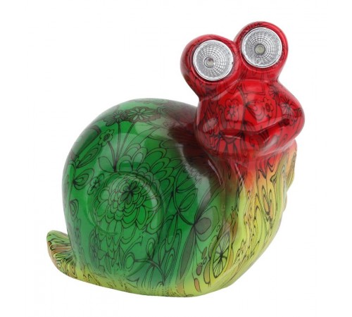 Cветильник садовый декоративный Улитка на солнечной батарее ERAFU01-02 полистоун, 14 см  Б0038495  ЭРА