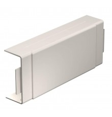 Крышка T-образной секции кабельного канала WDK 40x90 мм (ПВХ,кремовый) (WDK HK40090CW)  6162010  OBO Bettermann