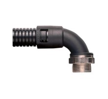 Фитинг ALS16/M16/CS90/BL, 90°, полиамид 66/никел.латунь, черный, резьба M16, d16, 10 шт. в пачке  7TCA296000R1320  ABB