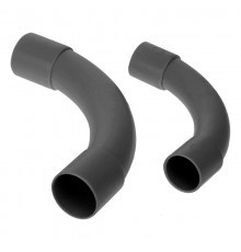 Соединитель угловой черный д16 (5шт/600шт уп/кор)  PR13.0169  Промрукав