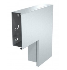 Плоский угол с крышкой кабельного канала LKM 60x150 мм (сталь) (LKM F60150FS)  6248012  OBO Bettermann