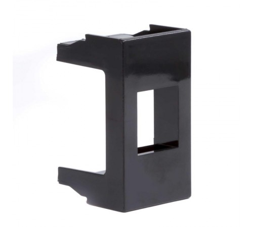 Viva черный Адаптер для информационных разъемов KEYSTONE 1 мод.  45207  DKC