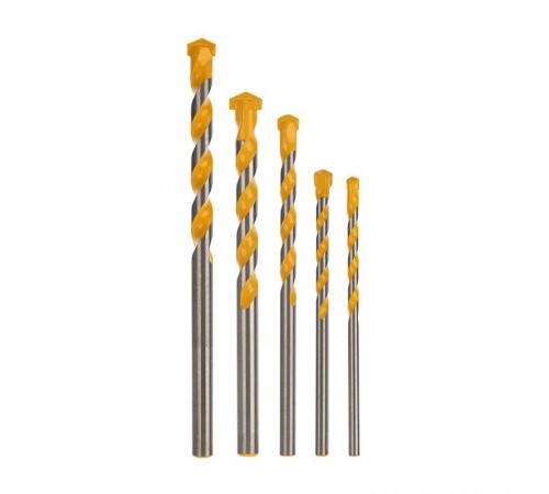 Набор сверл по бетону 4-5-6-8-10 мм пластиковый кейс  KR-91-0411  Kranz