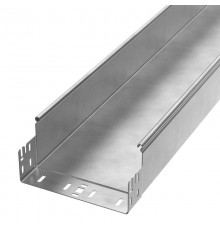 Лоток неперфорированный Профи INOX (AISI 304) 200х100x3000 (1,0 мм) (6 м/уп)  PR16.14000  Промрукав