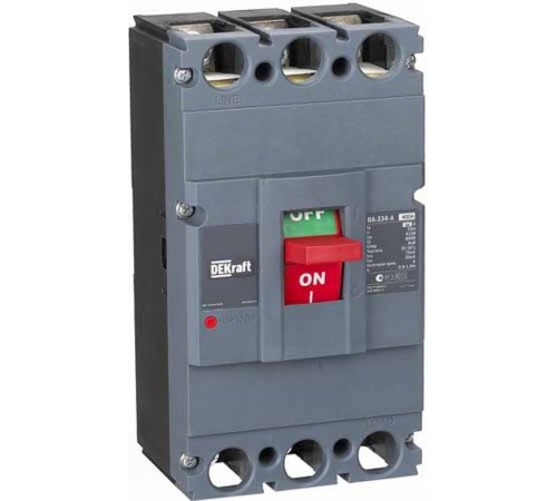 Силовой авт. выкл. 3P 400А c Ir=320А-400А 70кА ВА-334 af  21140DEK  DEKraft