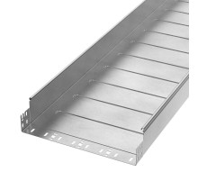 Лоток неперфорированный Профи INOX (AISI 304) 400х100x6000 (1,2 мм) (12 м/уп)  PR16.14069  Промрукав