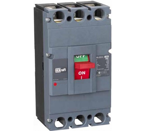 Силовой авт. выкл. 3P 400А c Ir=320А-400А 70кА ВА-334 af  21140DEK  DEKraft