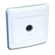 Этюд Белый С/У Розетка TV 1-ая 0,7dB  TVC-002B  SE