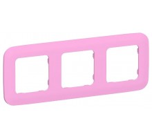 FLITE Artistic Рамка 3-ая РУ-3-А-ФлПр пурпурный  FI-M32-31-20-K99  IEK