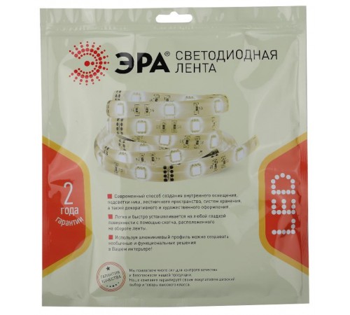 Лента светодиодная LS5050-14,4-60-24-33-2700К-5m  Б0043113  ЭРА
