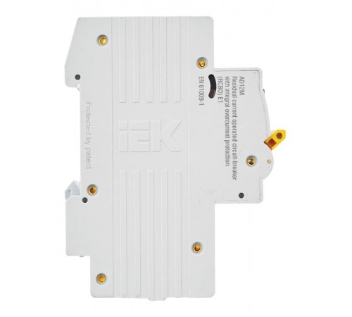 Выключатель автоматический дифференциального тока АД12М 2п 50А C 30мА тип A (3 мод)  MAD12-2-050-C-030  IEK