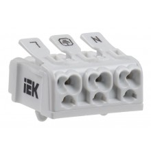 Клемма пружинная соединительная КСПн3-L+N+PE  UKZ-B06-3P-F1-E0-10  IEK