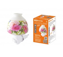 Ночник-аромалампа "Прованс" керамический с выключателем, Е12, 7 Вт, 220 В  SQ0357-0036  TDM