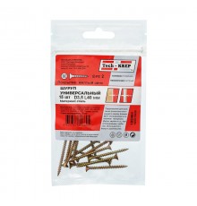 Саморез ШУж 3,5х40 пот. гол. (15 шт) - пакет ( 0,026 кг)  102484  Tech-KREP